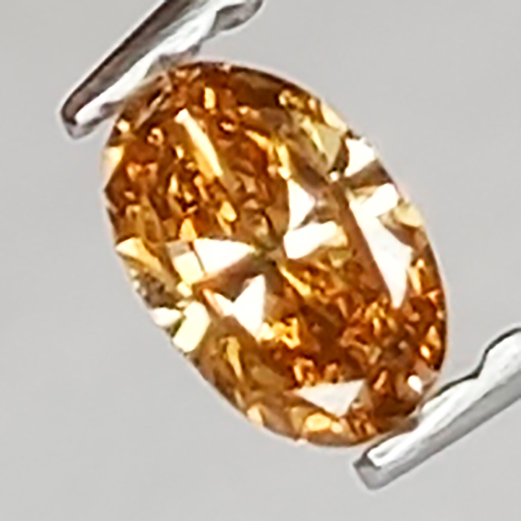 0,14ct Diamante Brown Talla Oval 4,33 x 2,79mm