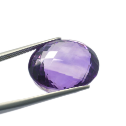 21.86 ct Amethyst Oval Cut 18.66x15.56mm