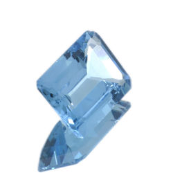 12,56 ct. Topazio in Faccettato Ottagonale