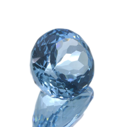 25,79 ct. Blue Topaz Ovale Cut