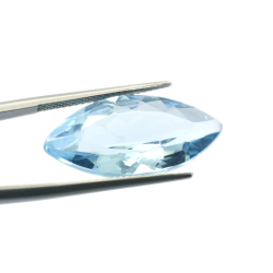 14,17 ct. Blue Topaz Marquise