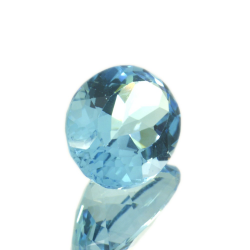 14,25 ct. Blue Topaz Oval Cut