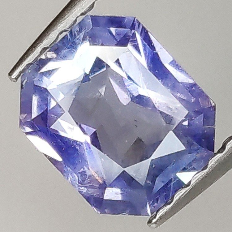 1.19ct Sapphire radiant cut 6.62x5.56mm