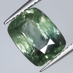 3,81ct Zafiro talla cojín 9,74x7,47mm