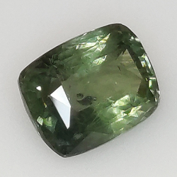 3,81ct Zafiro talla cojín 9,74x7,47mm