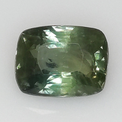 3,81ct Zafiro talla cojín 9,74x7,47mm