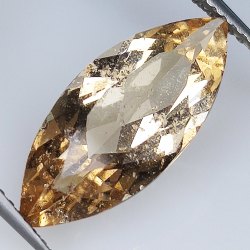 3,81ct Morganita talla marquís 18,43x7,91mm