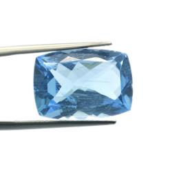 17,32 ct. Blue Topaz Cushion