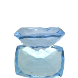 17,32 ct.. Blue Topaz Cuscino