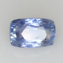 1,39 ct Saphir im Kissenschliff, 7,32 x 4,70 mm