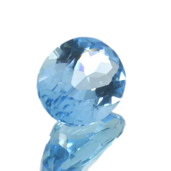 12,14 ct. Blue Topaz Oval Cut