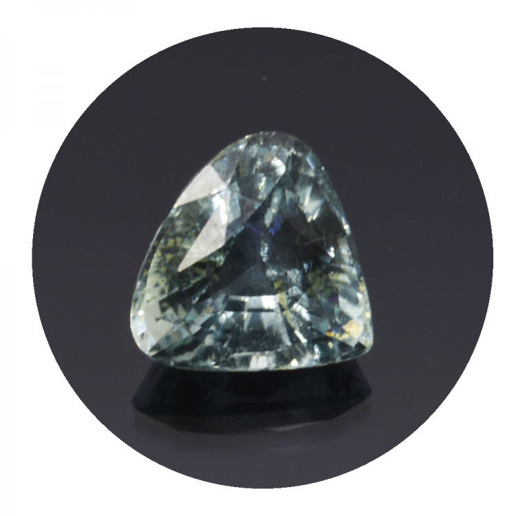 2,19 ct. Aquamarin Kissen Birne