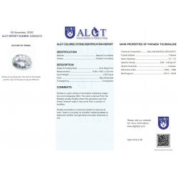 0.63ct Paraiba Tourmaline Oval Cut 6.06x4.60mm