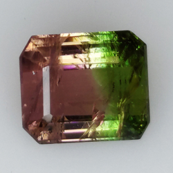 5,07 ct Turmalin im Smaragdschliff, 10,18 x 8,61 mm