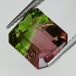 5.07ct Tourmaline Taille Émeraude 10.18x8.61mm