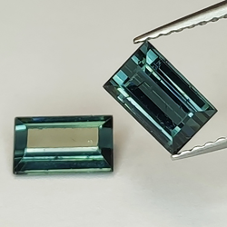 2.03ct Tourmaline Baguette Cut 7.38x4.44mm