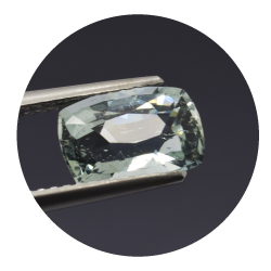 1,92 ct. Aquamarine Cushion Cut