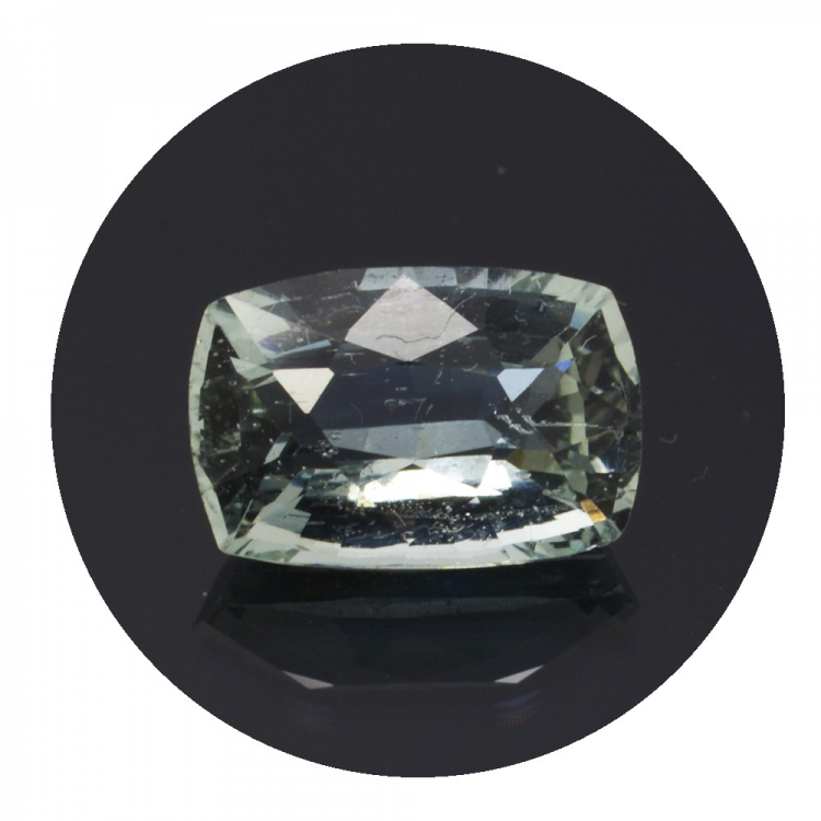 1,92 ct.  Acquamarina in Faccettato Cuscino