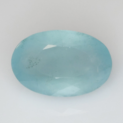 11.67ct Aquamarine Oval Cut 17.88x11.82mm