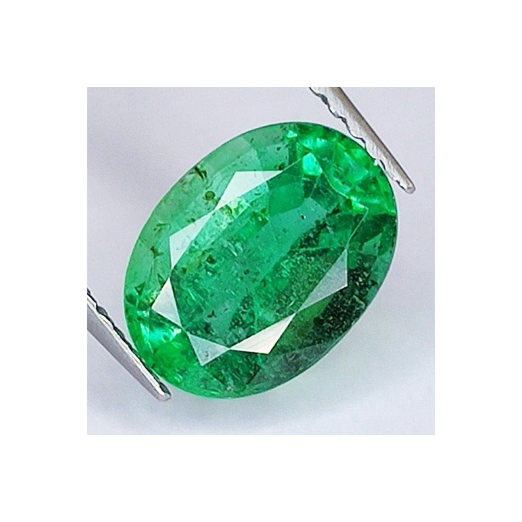 1.86ct Emerald oval cut 9.22x6.90