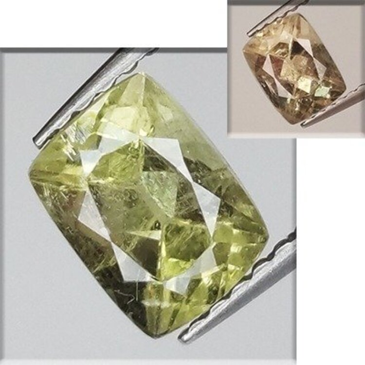 1.48ct Diaspore Cushion Cut 6.81 x 5.22mm