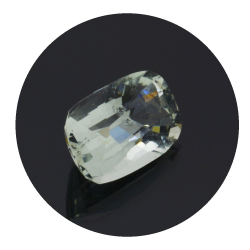 2,49 ct.   Acquamarina in Faccettato Cuscino