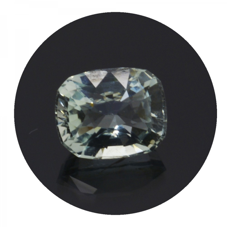 2,03 ct. Aquamarin Kissen Schnitt