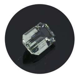 2,14 ct. Acquamarina in Faccettato Smeraldo