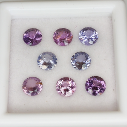 2.28ct Spinel Round Cut 4.1-4.2mm