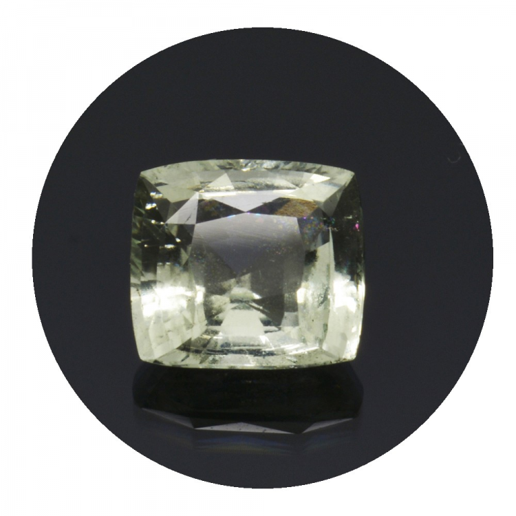 2,99 ct.  Acquamarina in Faccettato Cuscino