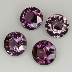 2.33ct Spinel Round Cut 5.2-5.3mm