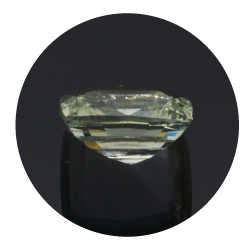 2,99 ct..  Aguamarina Talla Cogín