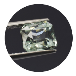 1,78 ct Acquamarina in Faccettato Smeraldo