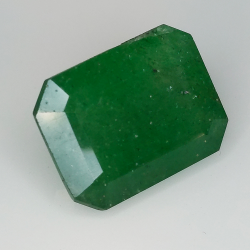 14,24ct Quarzo verde taglio smeraldo 16,98x13,92 mm