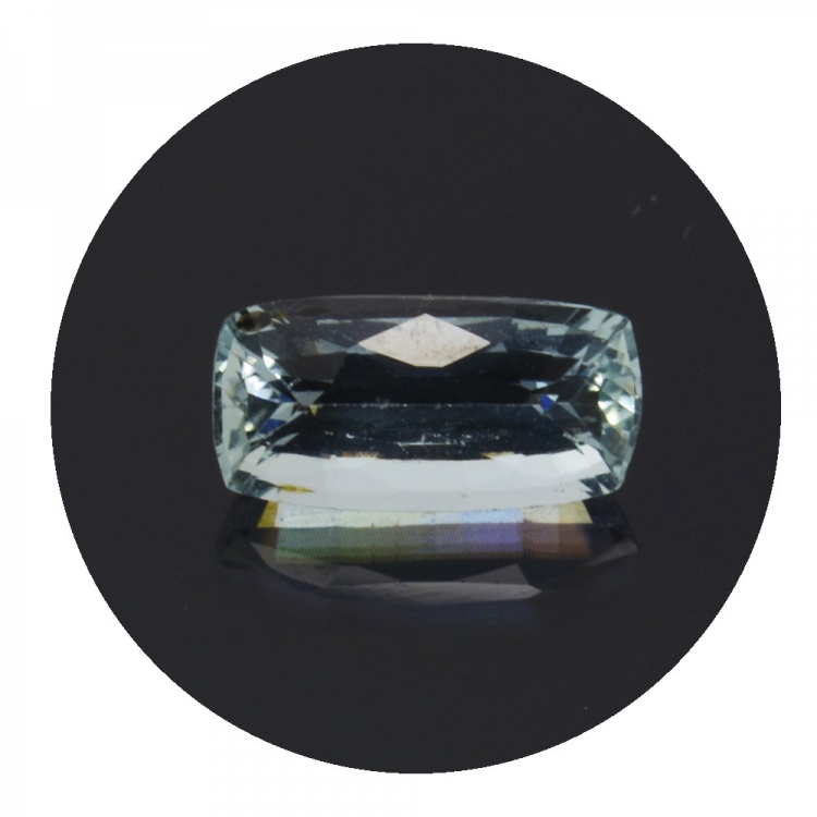 1,81 ct.  Aguamarina Talla Cojín