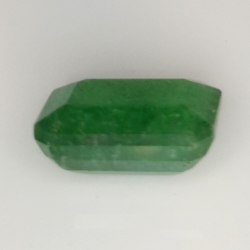 8,89 ct grüner Quarz im Smaragdschliff, 14,60 x 10,79 mm