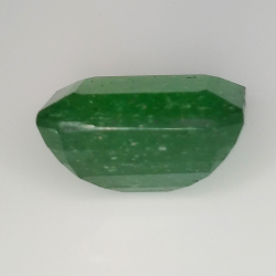 18,04 ct grüner Quarz im Smaragdschliff, 17,72 x 14,19 mm