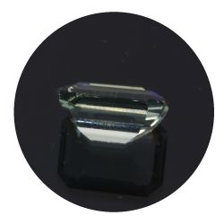 2,17 ct. aquamarin kissen Smaragd