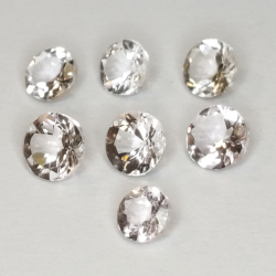 copy of 1ct pear cut Morganite 5-7mm