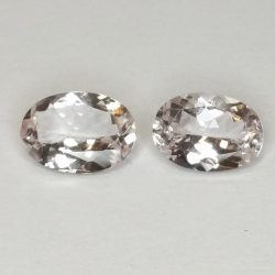 1pzMorganite taille ovale 5.00-7.00mm