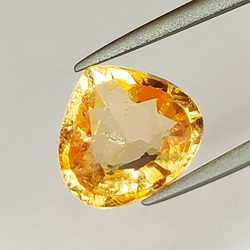 2.22ct Pear-cut Hessonite Garnet 8.78x8.15mm