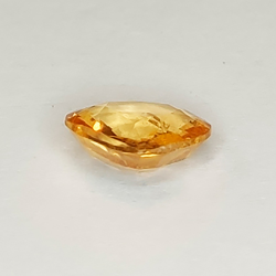 Granato hessonite taglio a pera da 2,22 ct, 8,78 x 8,15 mm