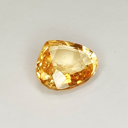 2,22 ct Hessonit-Granat im Birnenschliff, 8,78 x 8,15 mm