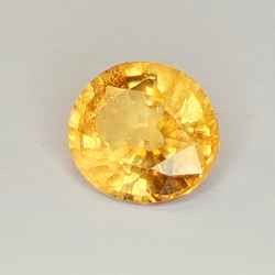 3.51ct Hessonite Garnet oval cut 9.86x8.88mm