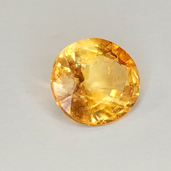 3.51ct Hessonite Garnet oval cut 9.86x8.88mm