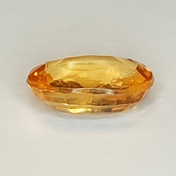 3,42ct Granate Hessonita talla oval 10,78x8,06mm