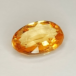 3,42ct Granate Hessonita talla oval 10,78x8,06mm