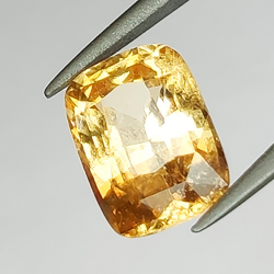 2,29 ct Hessonit-Granat im Kissenschliff 8,69 x 6,34 mm