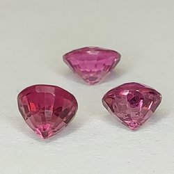 copy of 1,21ct.Rhodolite Garnet Oval Cut