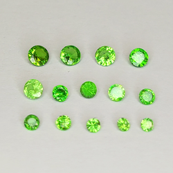 1ct Tsavorite Coupe Ronde 1,50-2,80 mm